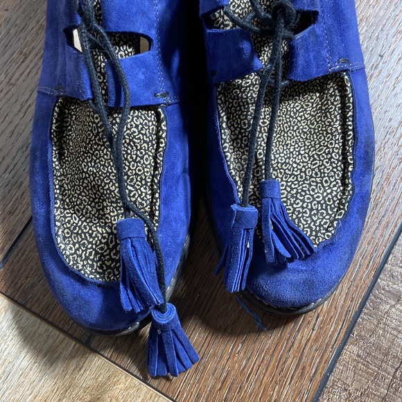 Dkode Percy Suede Tie Loafers Size 39 - Picture 6 of 10